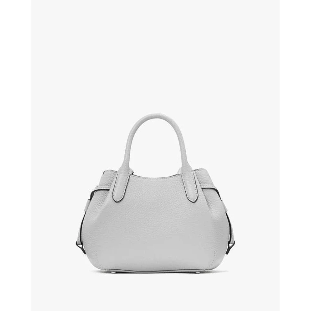 Kate Spade New York Dumplin Mini Satchel Pebble Leather‎ Mountain Grey KI859
